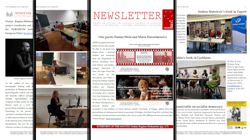 Newsletter, svibanj 2024.