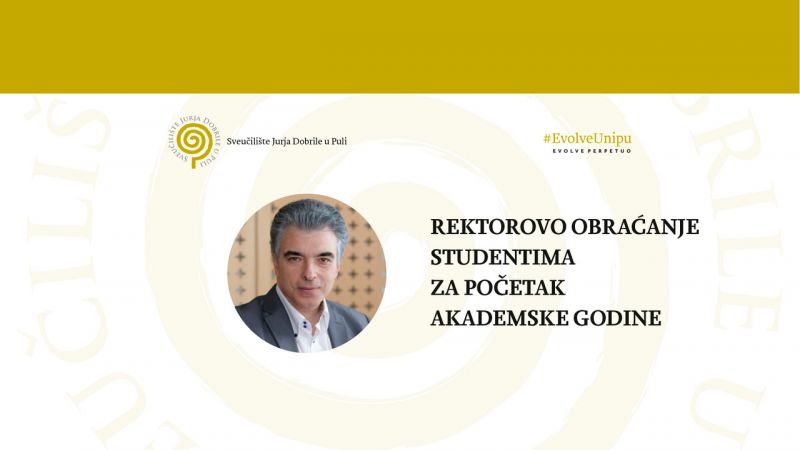 Čestitka rektora za početak...