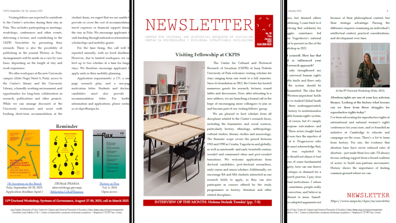 Newsletter, siječanj 2025.