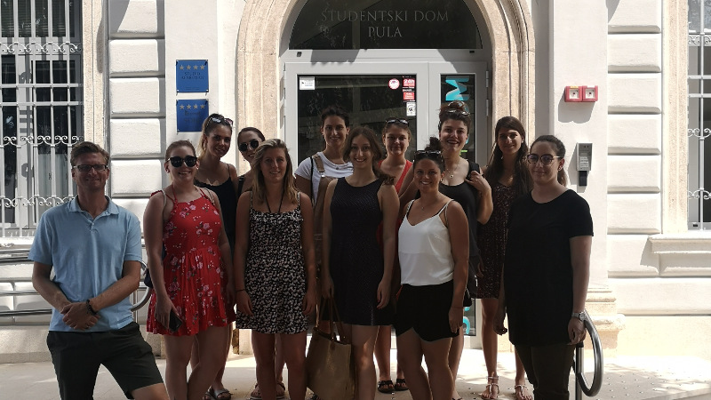 Students from Germany visited Juraj...