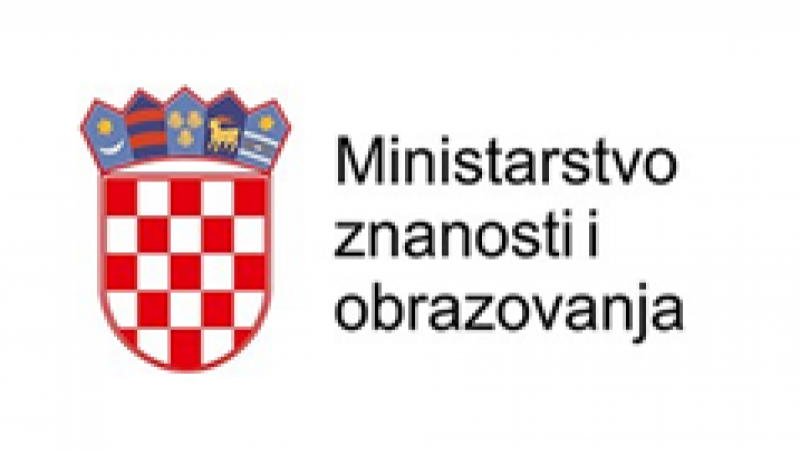 Ministarstvo znanosti i obrazovanja...